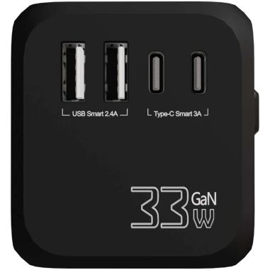 Adaptador Universal de Viaje SCX.design T16 Personalizado