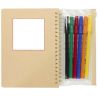 Set de cuaderno de tapa dura y rotuladores Squiggle B6 Personalizado 6107330 - Imagen 10