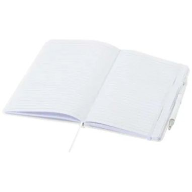 Set de Cuaderno y Bolígrafo Reciclado Spectrum A5 Personalizado