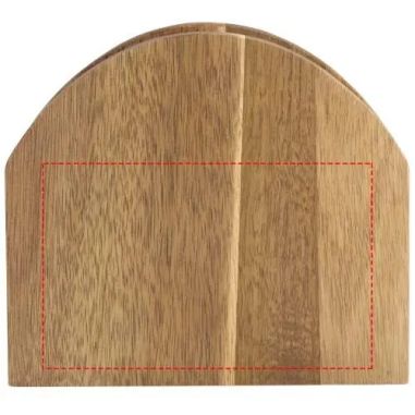 Servilletero de Madera de Acacia Personalizado