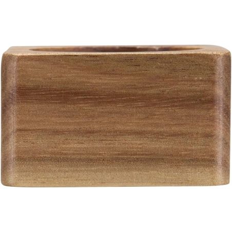 Juego de 4 Servilleteros de Madera de Acacia Personalizado 6126512
