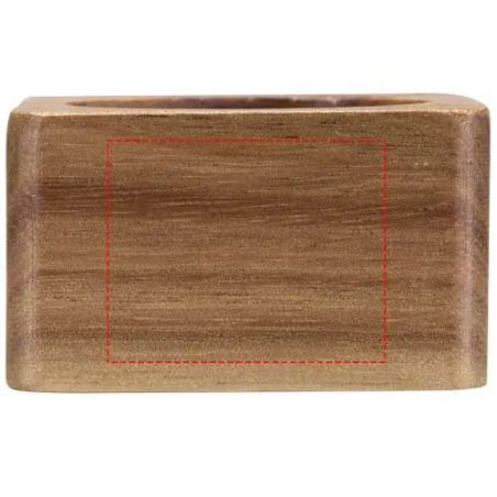 Juego de 4 Servilleteros de Madera de Acacia Personalizado 6126512