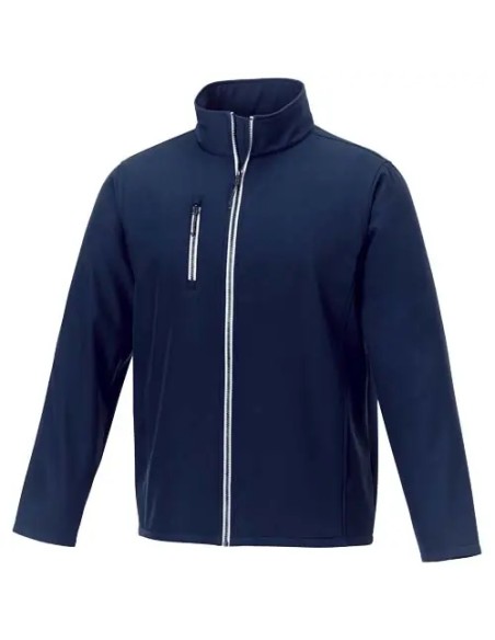Chaqueta softshell reciclada GRS para hombre de Personalizada 639578
