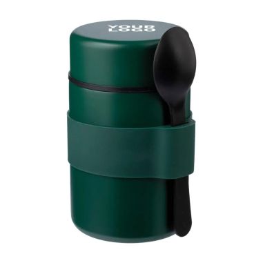 Vaso Termo de Acero Inoxidable con Cuchara Personalizado | Goodie