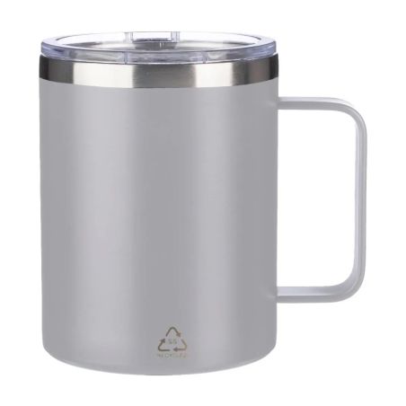 Taza Termo con Logo Metálico en Relieve Personalizada | Goodie