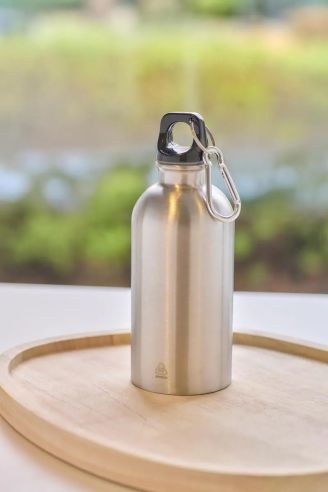 Botella de Acero Inoxidable Reciclado 400ml con Grabado Personalizada | Goodie
