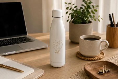 Botella de acero inox. reciclado Breeze 700 ml Personalizada | Goodie