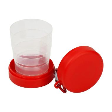 Vaso Plegable con Compartimento para Pastillas | Goodie