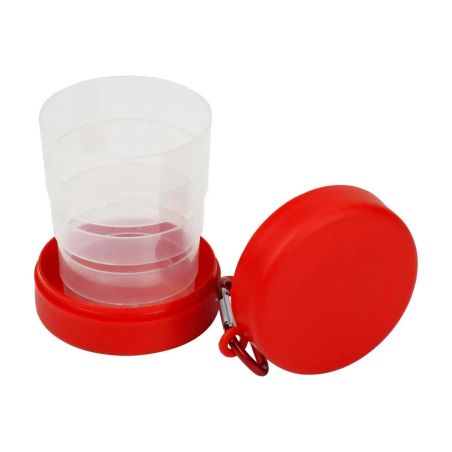 Vaso Plegable con Compartimento para Pastillas | Goodie