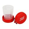 Vaso Plegable con Compartimento para Pastillas y Mosquetón Personalizado 103878 - Imagen 1