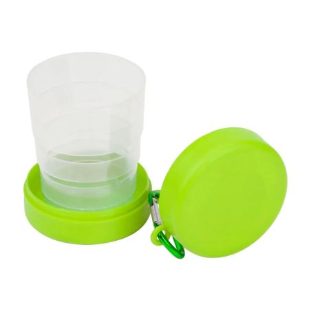 Vaso Plegable con Compartimento para Pastillas | Goodie