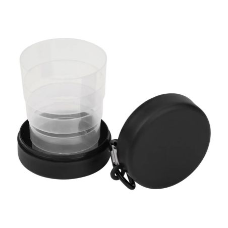 Vaso Plegable con Compartimento para Pastillas | Goodie