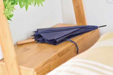 Paraguas automático poliéster 190T madera | Goodie