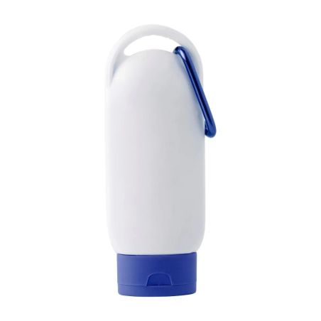 Loción Solar SPF 30 Personalizada | Bote con Mosquetón | Goodie