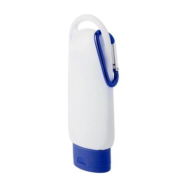Loción Solar SPF 30 Personalizada | Bote con Mosquetón | Goodie