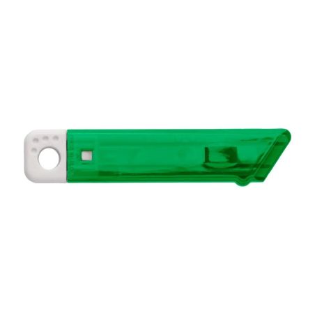 Cúter transparente con seguridad personalizado | Goodie