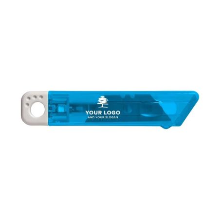 Cúter transparente con seguridad personalizado | Goodie