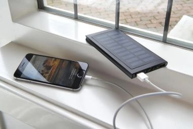 Power bank solar 8.000 mAh aluminio | Goodie