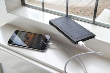 Power bank solar 8.000 mAh aluminio | Goodie