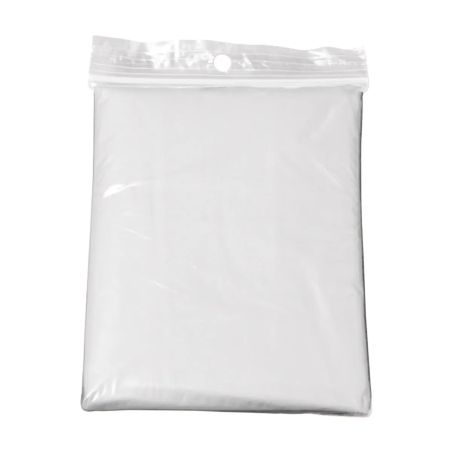 Poncho de PE transparente personalizado | Goodie