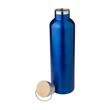 Botella termo acero inox 1L tapón bambú | Goodie