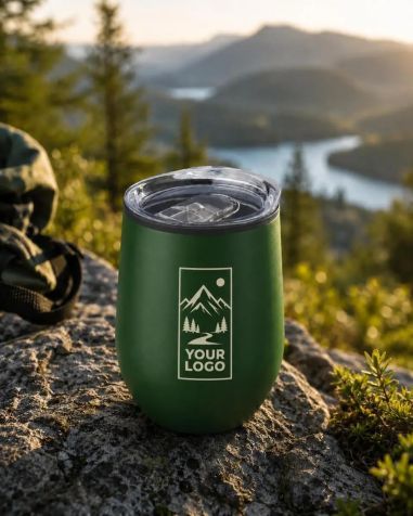 Vaso acero inoxidable mate 300 ml personalizado | Goodie