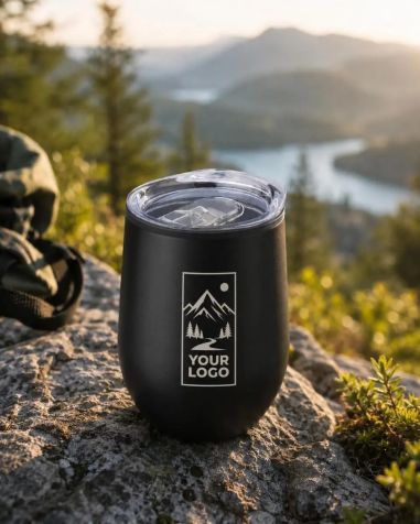 Vaso acero inoxidable mate 300 ml personalizado | Goodie
