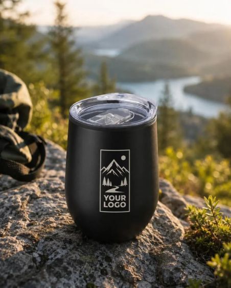 Vaso acero inoxidable mate 300 ml personalizado | Goodie