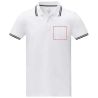 Polo de Manga Corta con Detalle de Puntilla en Punto Piqué para Hombre Personalizado 638108 - Imagen 18
