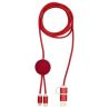 Cable 5 en 1 de aluminio y plástico reciclado de 150 cm para sincronización de datos y carga rápida de 27 W Personalizado 612442 - Imagen 18