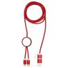 Cable 5 en 1 de aluminio y plástico reciclado de 150 cm para sincronización de datos y carga rápida de 27 W Personalizado 612442 - Imagen 19