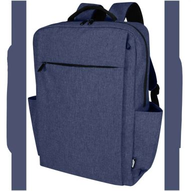 Mochila para portátil de 15" de material reciclado GRS de 15 L Personalizada 6130084