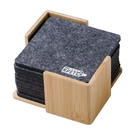 Set de Posavasos de Fieltro rPET Personalizado | Goodie