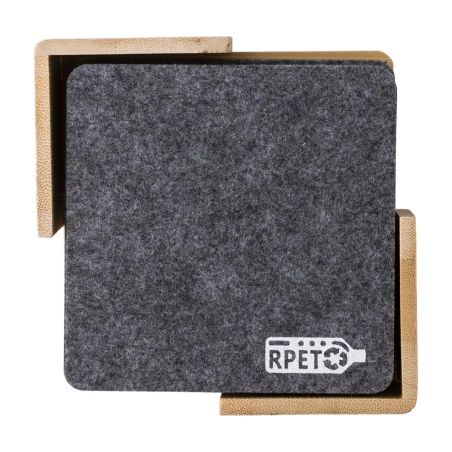 Set de Posavasos de Fieltro rPET Personalizado | Goodie