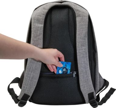 Mochila Antirrobo Personalizada | Portátil 13'' y Puerto USB | Goodie
