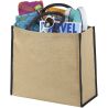 Bolsa Tote de yute con bordes contrastados Personalizada - Imagen 19