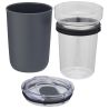 Vaso de vidrio de 420 ml con pared exterior de plástico reciclado Personalizado 6100675 - Imagen 20