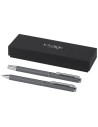 Set de bolígrafo y rollerball de aluminio reciclado (tinta negra) Personalizado - Imagen 22