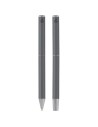 Set de bolígrafo y rollerball de aluminio reciclado (tinta negra) Personalizado - Imagen 26