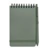 Libreta de tapa dura A6 de plástico procedente del océano con bolígrafo Thalaasa (tinta negra) Personalizada 6107902 - Imagen 16