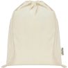 Bolsa con cordón de algodón reciclado GRS de 140 g/m² Personalizada 6120735 - Imagen 18