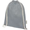 Bolsa con cordón de algodón reciclado GRS de 140 g/m² Personalizada 6120735 - Imagen 34