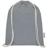 Bolsa con cordón de algodón reciclado GRS de 140 g/m² Personalizada 6120735 - Imagen 37
