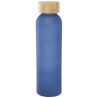 Botella de 500 ml de vidrio sodocálcico mate con tapa de bambú - Imagen 27