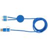 Cable 5 en 1 de aluminio y plástico reciclado de 150 cm para sincronización de datos y carga rápida de 27 W Personalizado 612442 - Imagen 27