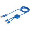 Cable 5 en 1 de aluminio y plástico reciclado de 150 cm para sincronización de datos y carga rápida de 27 W Personalizado 612442 - Imagen 29