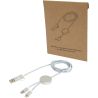 Cable 5 en 1 de aluminio y plástico reciclado de 150 cm para sincronización de datos y carga rápida de 27 W Personalizado 612442 - Imagen 34