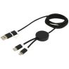 Cable 5 en 1 de aluminio y plástico reciclado de 150 cm para sincronización de datos y carga rápida de 27 W Personalizado 612442 - Imagen 53