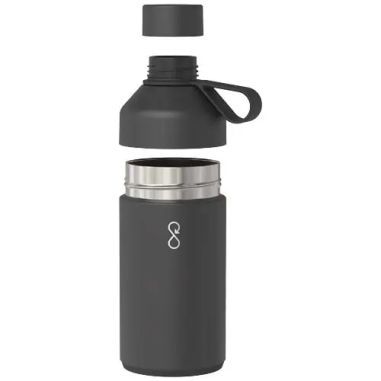 Botella 750 ml chip NFC neutra en carbono | Goodie