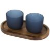 Set de bandeja de madera y vasos de vidrio acabado mate Personalizado 6126402 - Imagen 13